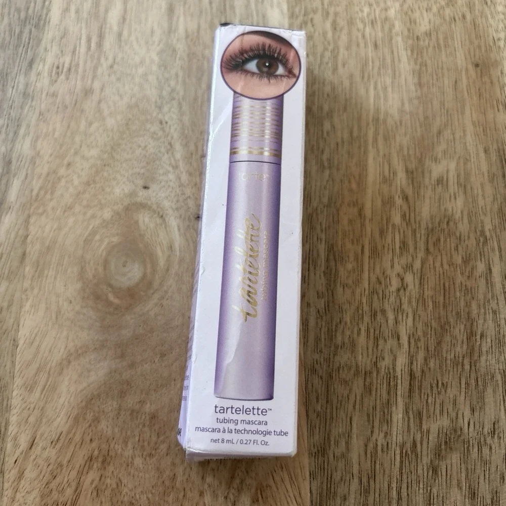 Tarte Tartelette Lash Extension Tubing Mascara BLACK 8ml- 0.27 OZ NEW in Box